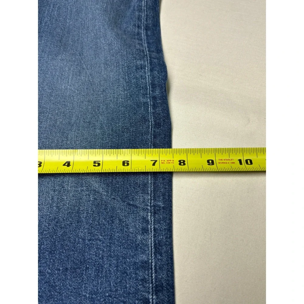 Levis Premium Big E 512 Slim Taper Blue Jeans Mens 33x28 Medium Wash Stretch‎